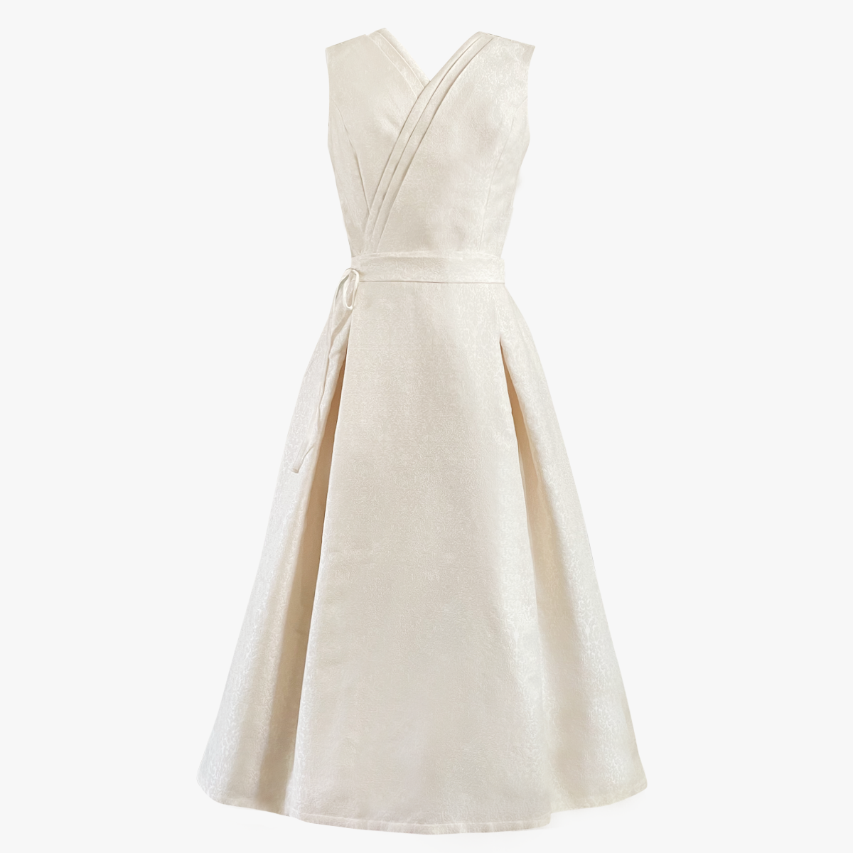 Nishijin-ori Set Up Dress - Plain【オーダー生産】