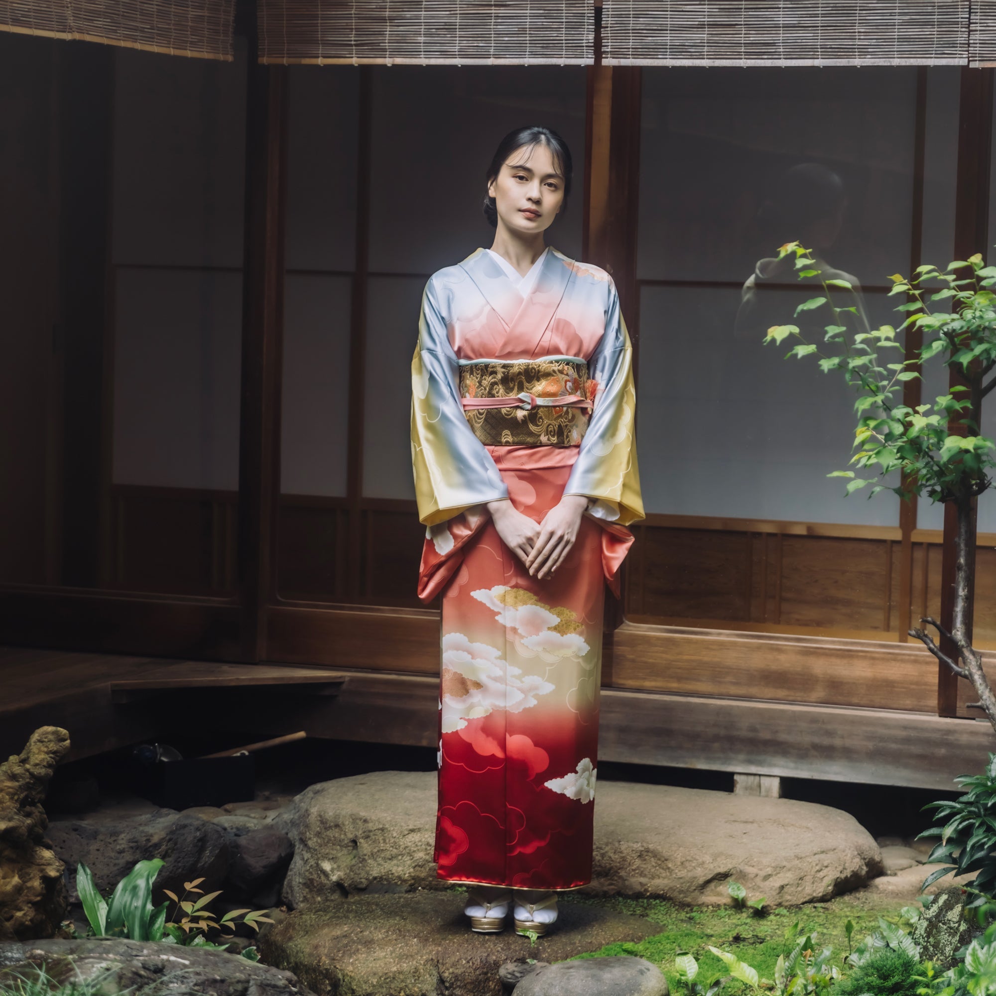 訪問着 - 黄昏